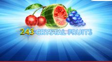 243 Crystal Fruits - 8 goal slot game